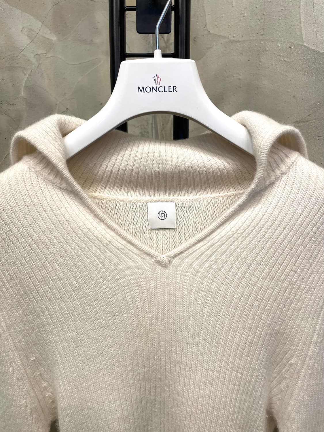 Umer 유메르 세일러 카라 크림 울니트 55~66 상품이미지3