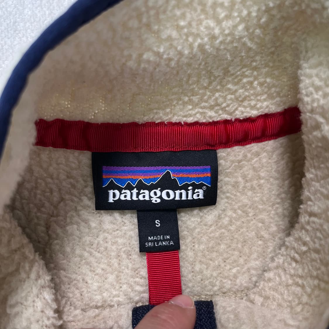 95 파타고니아 레트로 양털 플리스 조끼 집업 상품이미지3