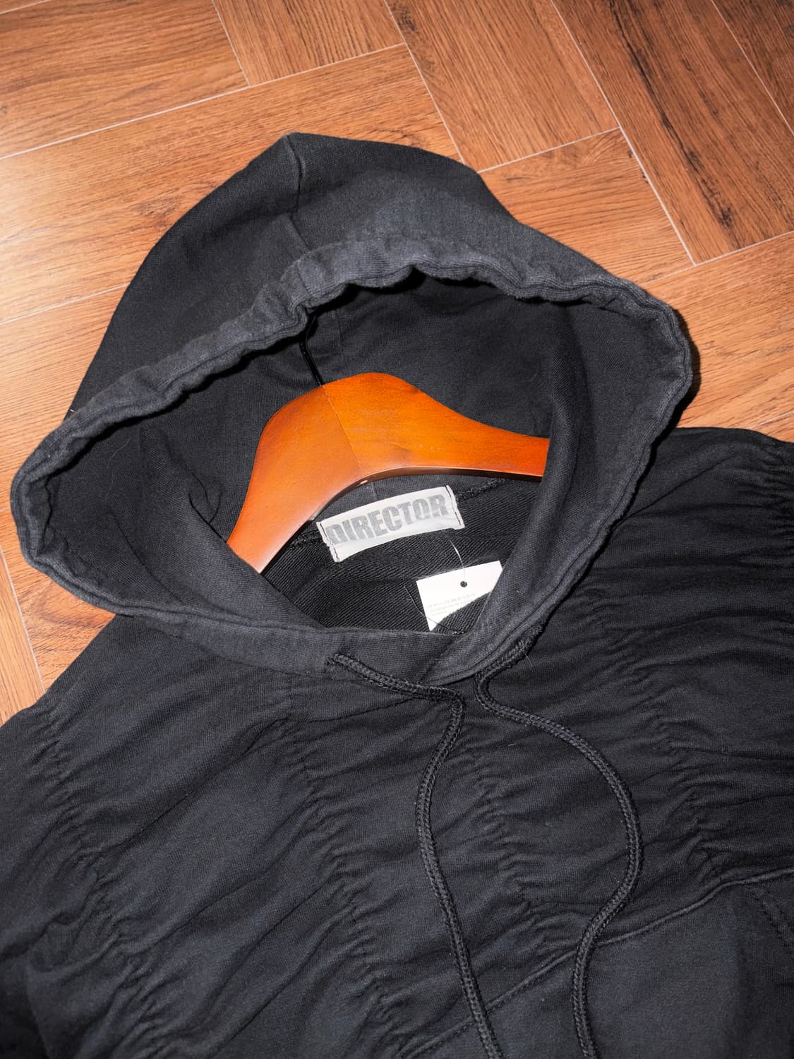 빈티지 셔링 디테일 후드티 상품이미지7