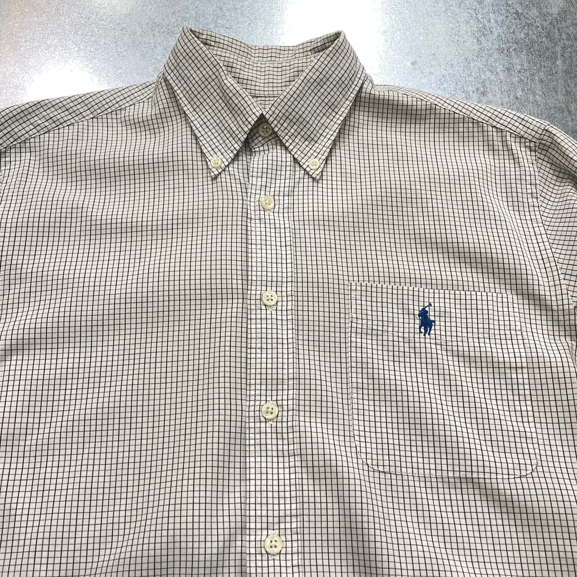 (M) POLO 폴로 랄프로렌 체크 셔츠 상품이미지7