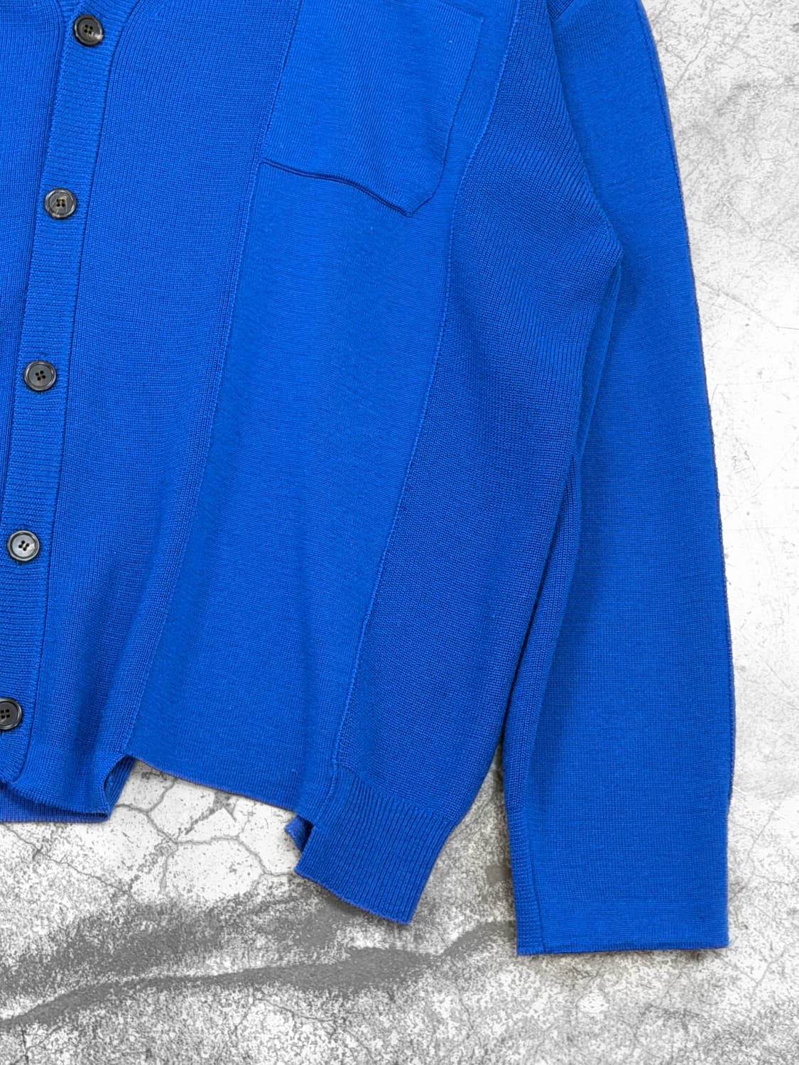 솔리드 옴므 울 니트 가디건 상품이미지2