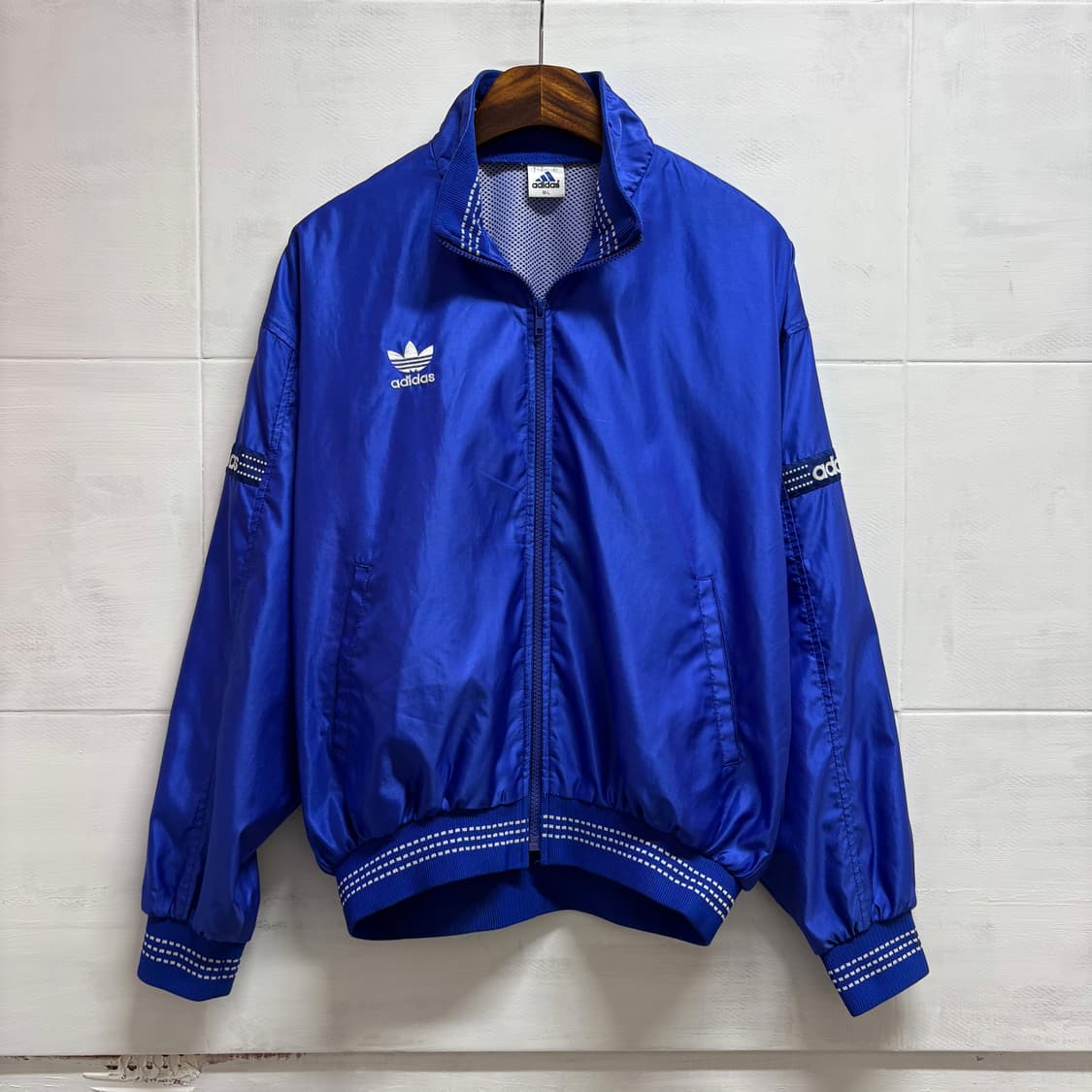 90's 아디다스 X 데상트 바람막이 윈드브레이커 점퍼 올드스쿨 JPN 상품이미지1