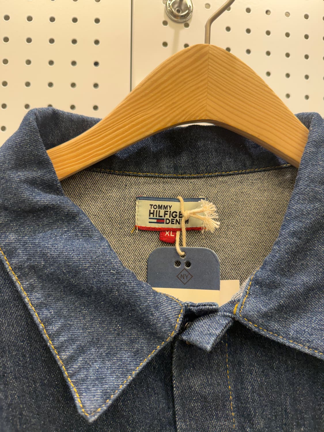 타미힐피거 빅로고 데님 트러커 자켓 U596 상품이미지5