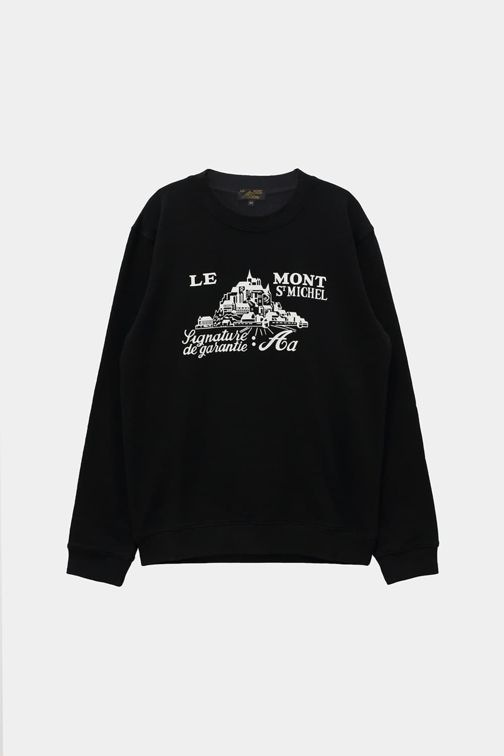Le mont st michel 르 몽생미셸 로고 스웨트셔츠 상품이미지1