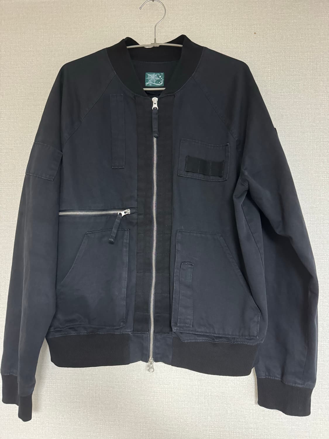 TCM vintage webbing blouson (black) 상품이미지2