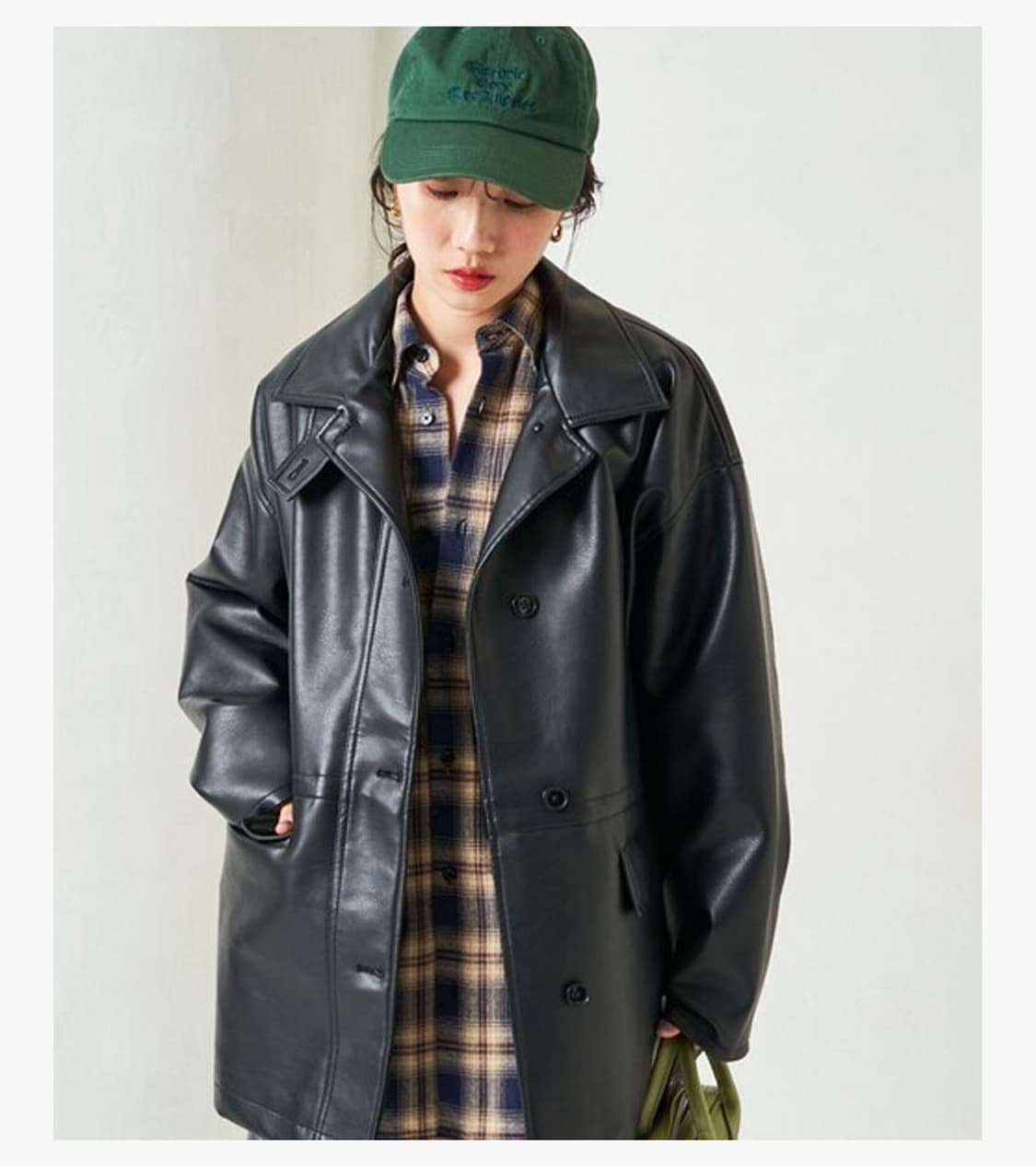 FREAK’S STORE - 24FW LEATHER CAR COAT 상품이미지4