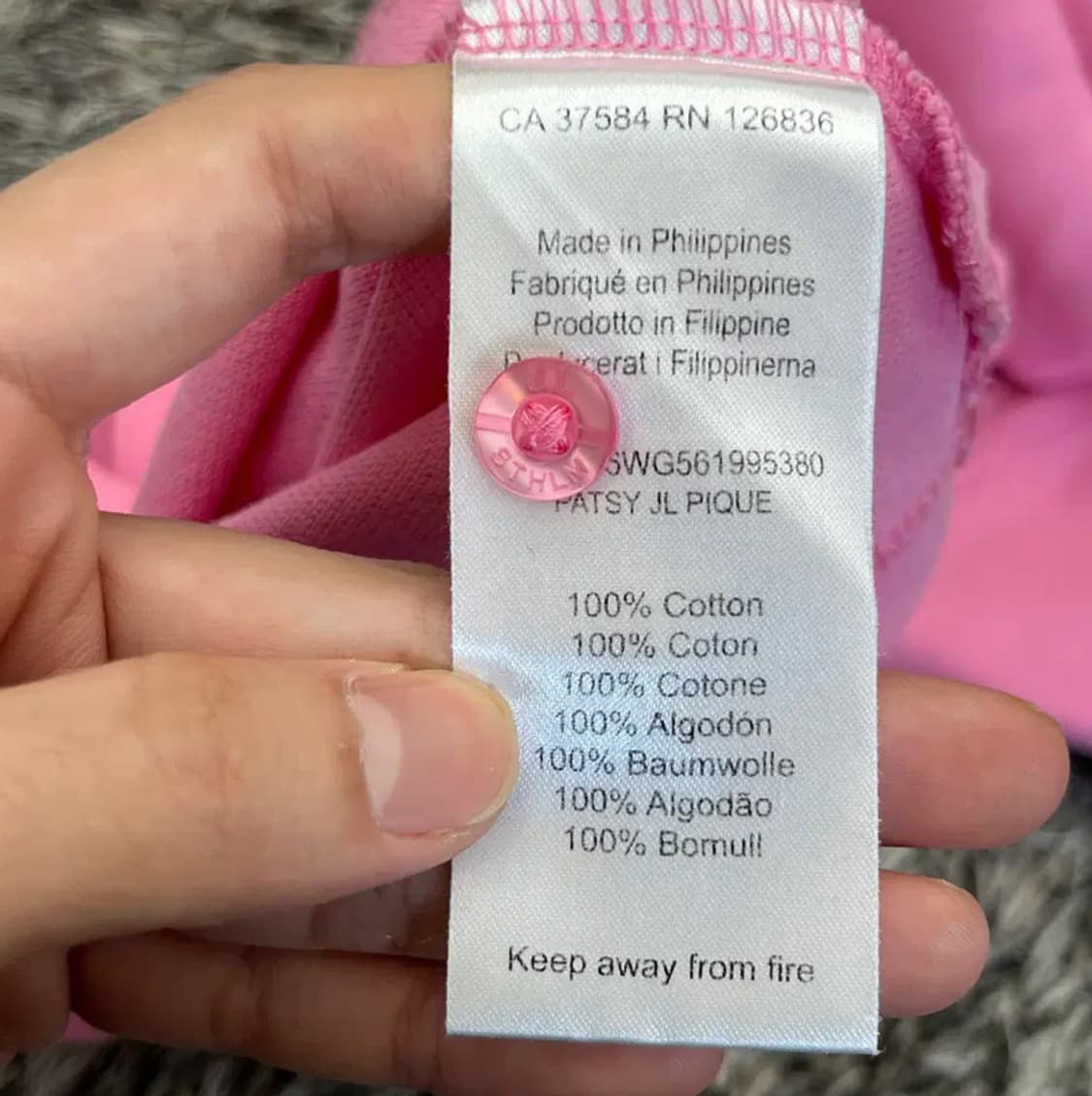 제이린드버그 여성 카라 반팔 티셔츠 (S) 상품이미지4