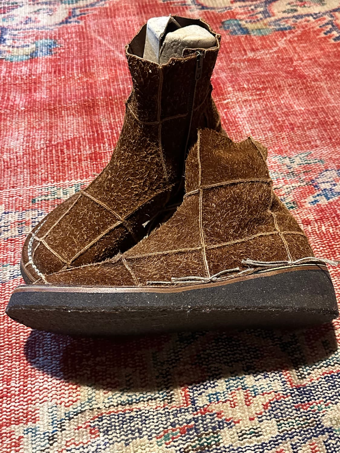 아크네 스튜디오 패치워크 스웨이드 부츠 44 상품이미지2