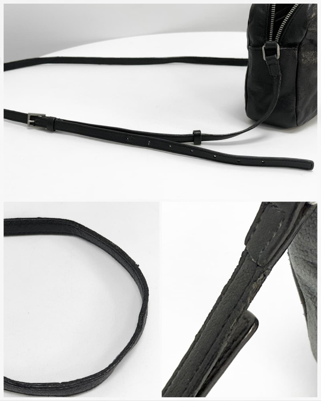 Saint Laurent Leather Crossbody Bag 상품이미지8