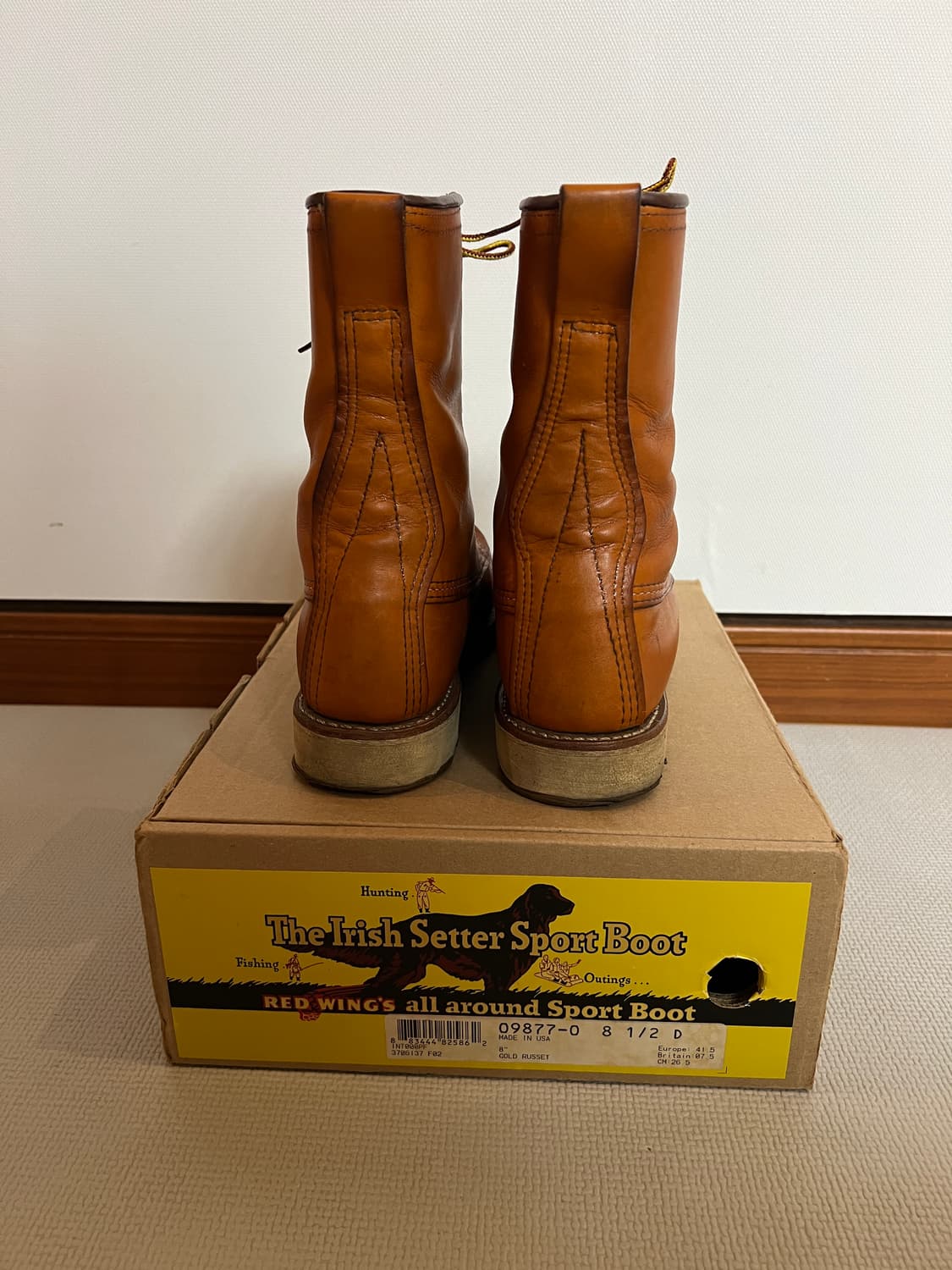 무료배송 - Made in USA 레드윙 9877 아이리쉬세터 265 상품이미지3