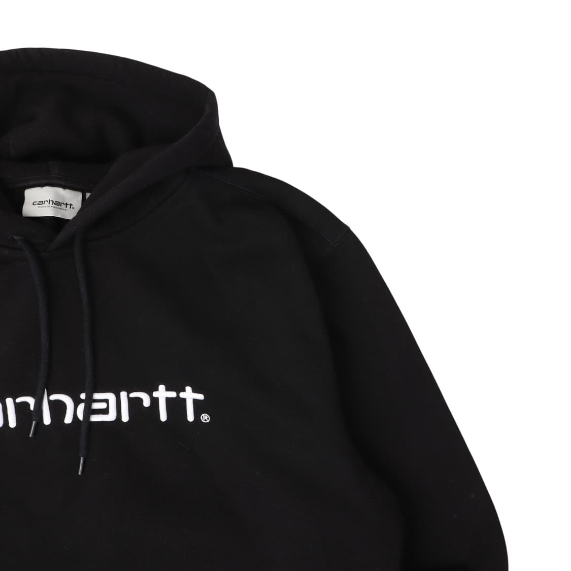 칼하트 센터 로고 스웻 후드티 상품이미지3