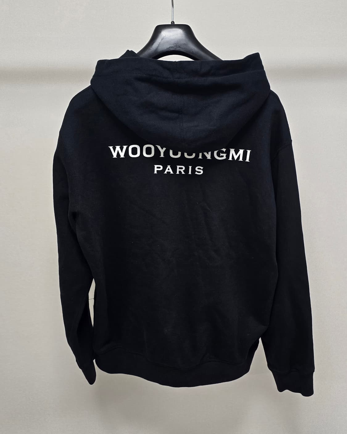 우영미 백로고 후드티 48사이즈 100 판매 상품이미지1