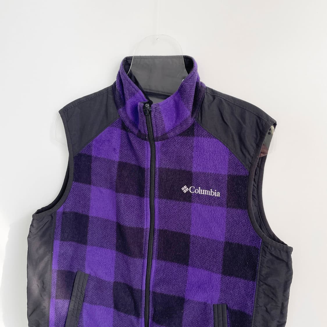 B1 컬럼비아 리버시블 나일론 플리스 조끼 95사이즈 상품이미지2