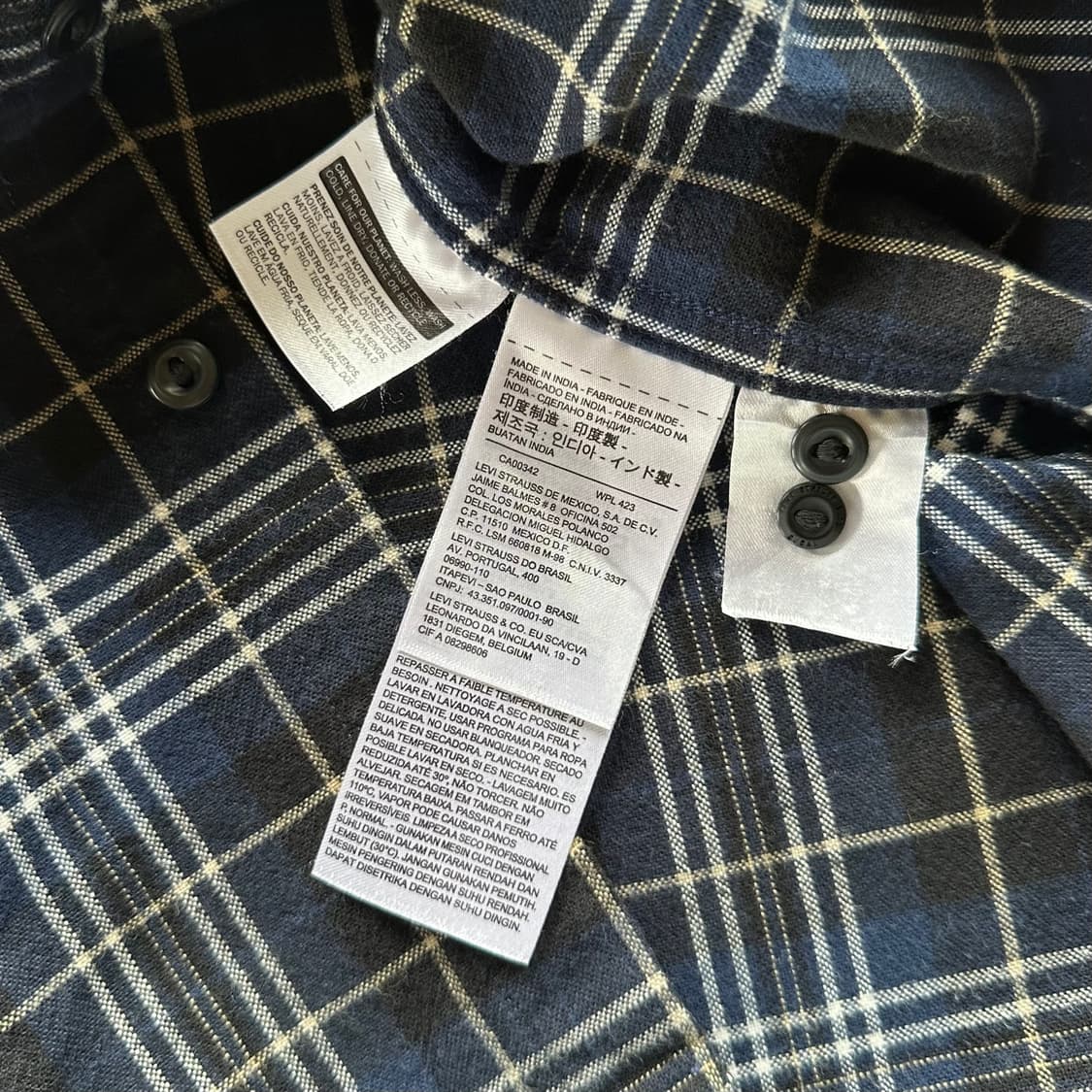 [M]리바이스 Levi's 플란넬 셔츠 상품이미지9