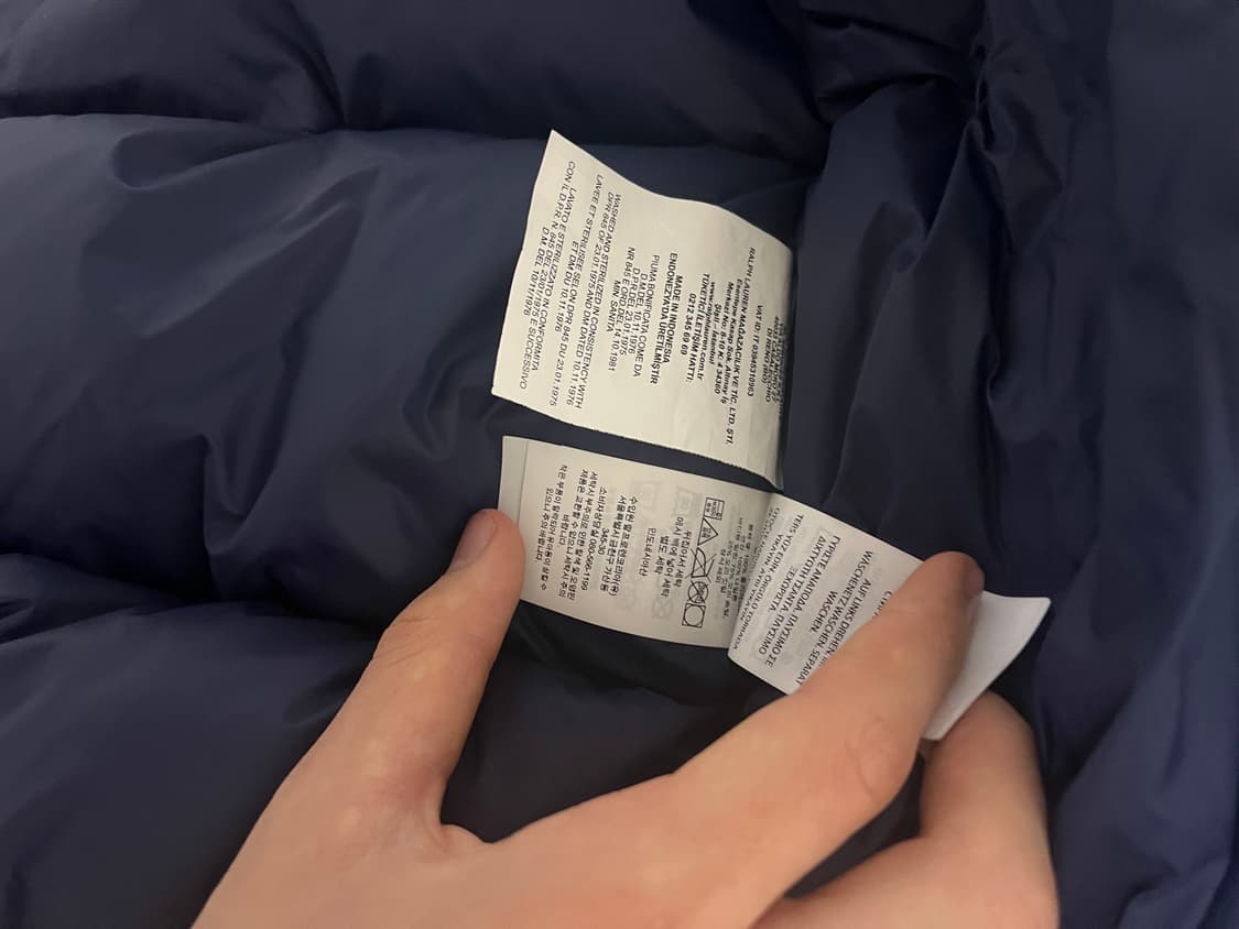 [새상품 백화점구매]Polo Water-Repellent Down Jac 상품이미지3