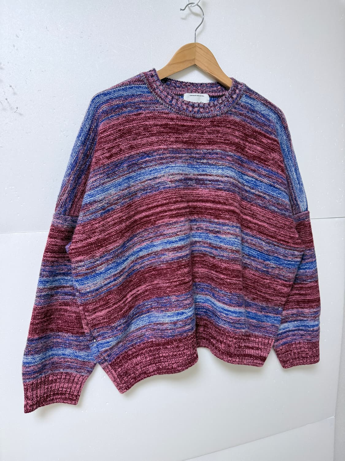 비바스튜디오(vivastudio) 멀티컬러 니트 오버핏 상품이미지2