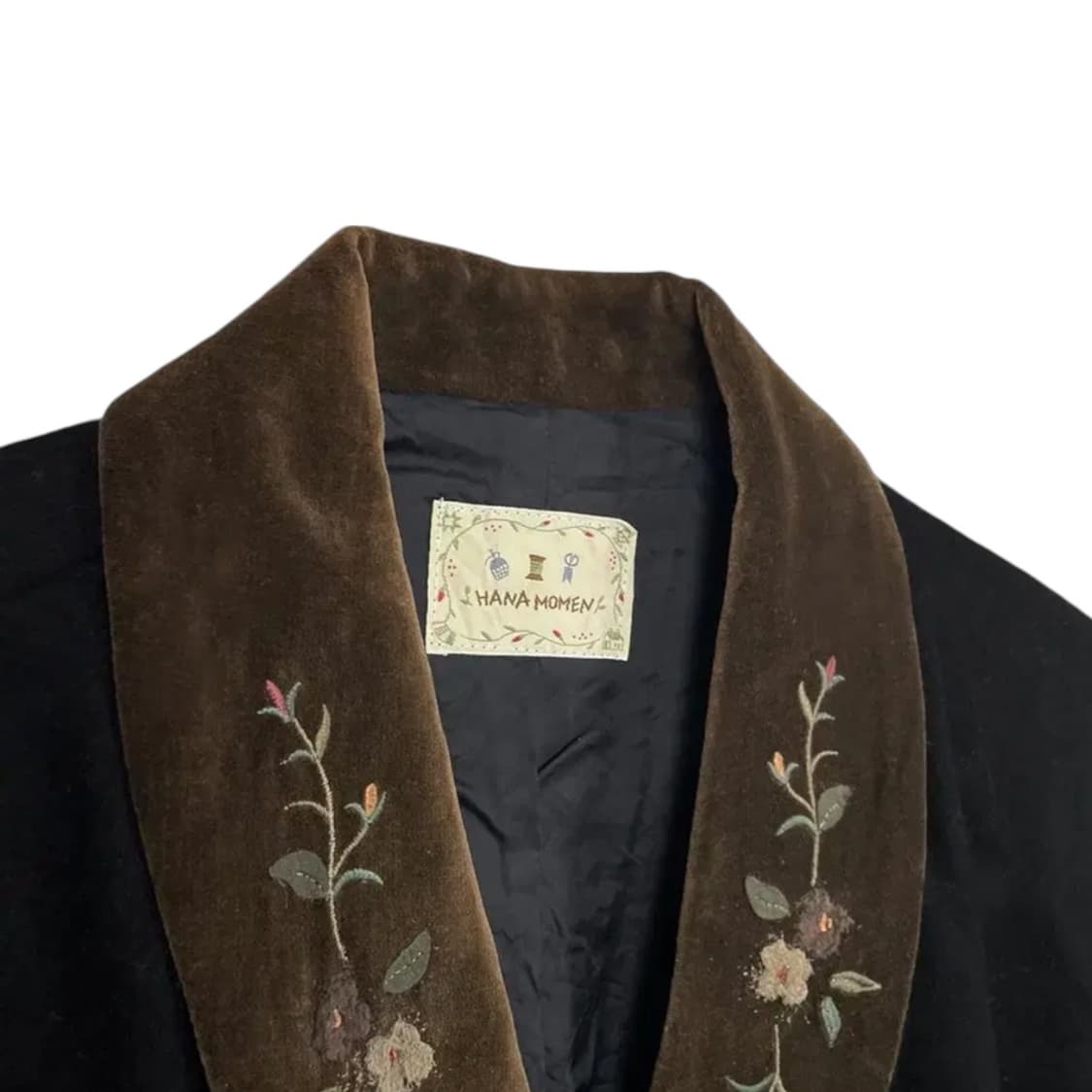 빈티지 플라워 카라 블레이저 자켓 상품이미지2