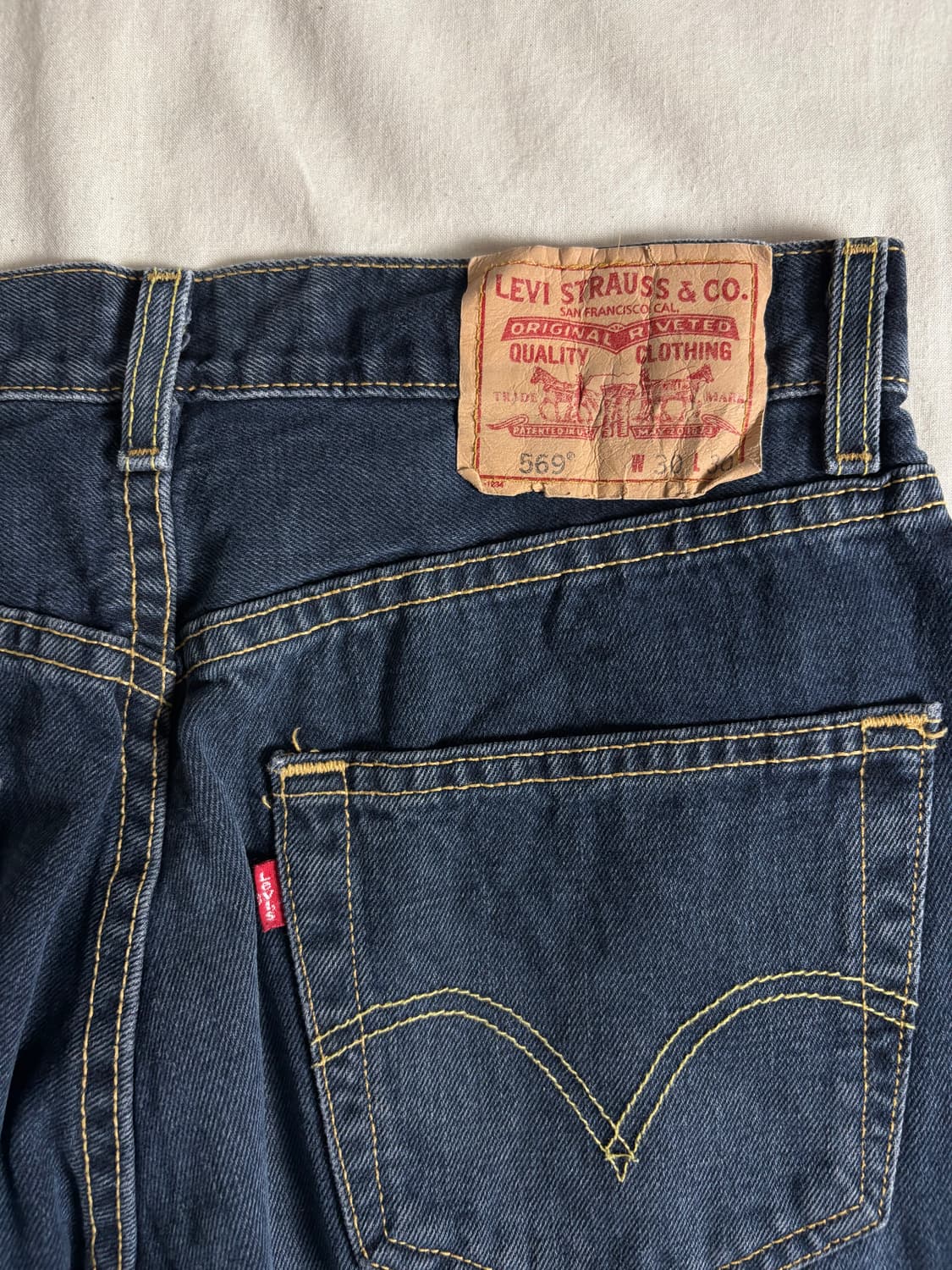 Levis 리바이스 569 데님팬츠 W30 L30  상품이미지5