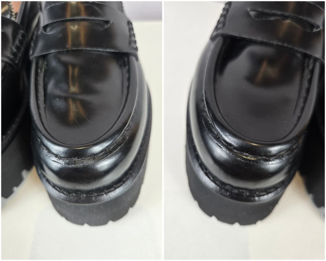 MSGM 엠에스지엠 여성 35 플랫폼 통굽 로퍼 신발 구두 블랙 상품이미지10