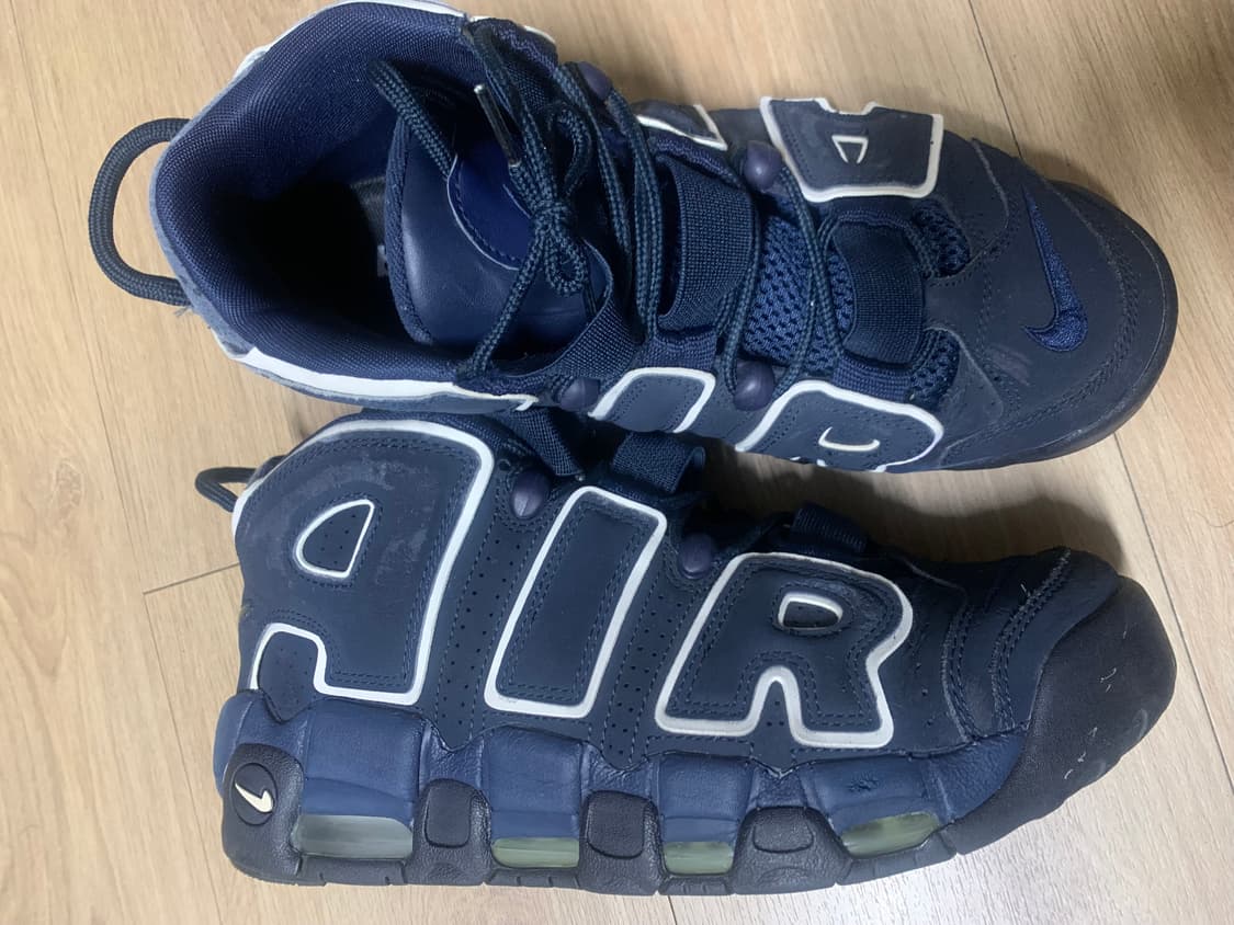 나이키 업템포 옵시디언 사이즈 270 판매 합니다 상품이미지2