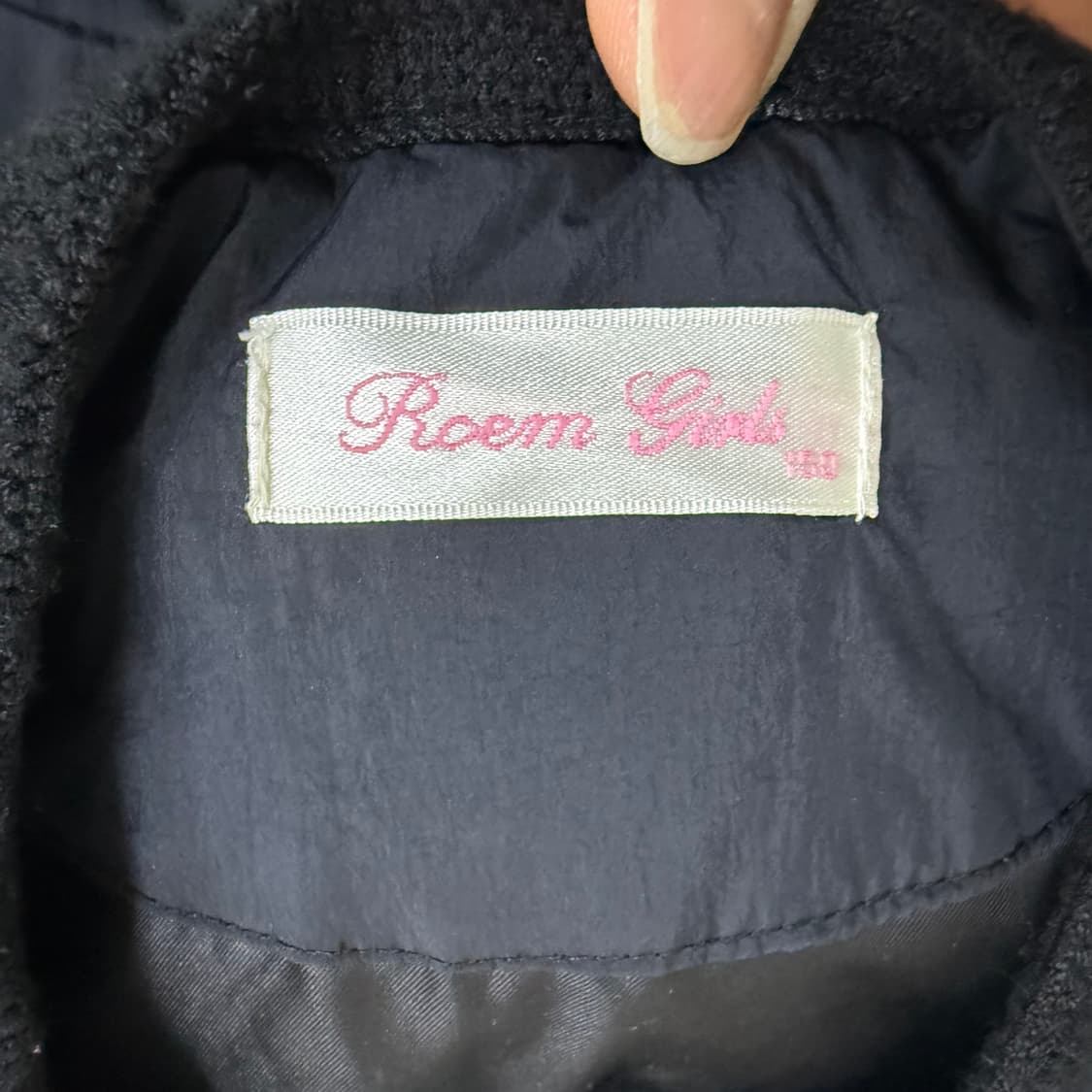 150 로엠걸즈 덕다운 퀼팅 패딩 0311T 상품이미지3