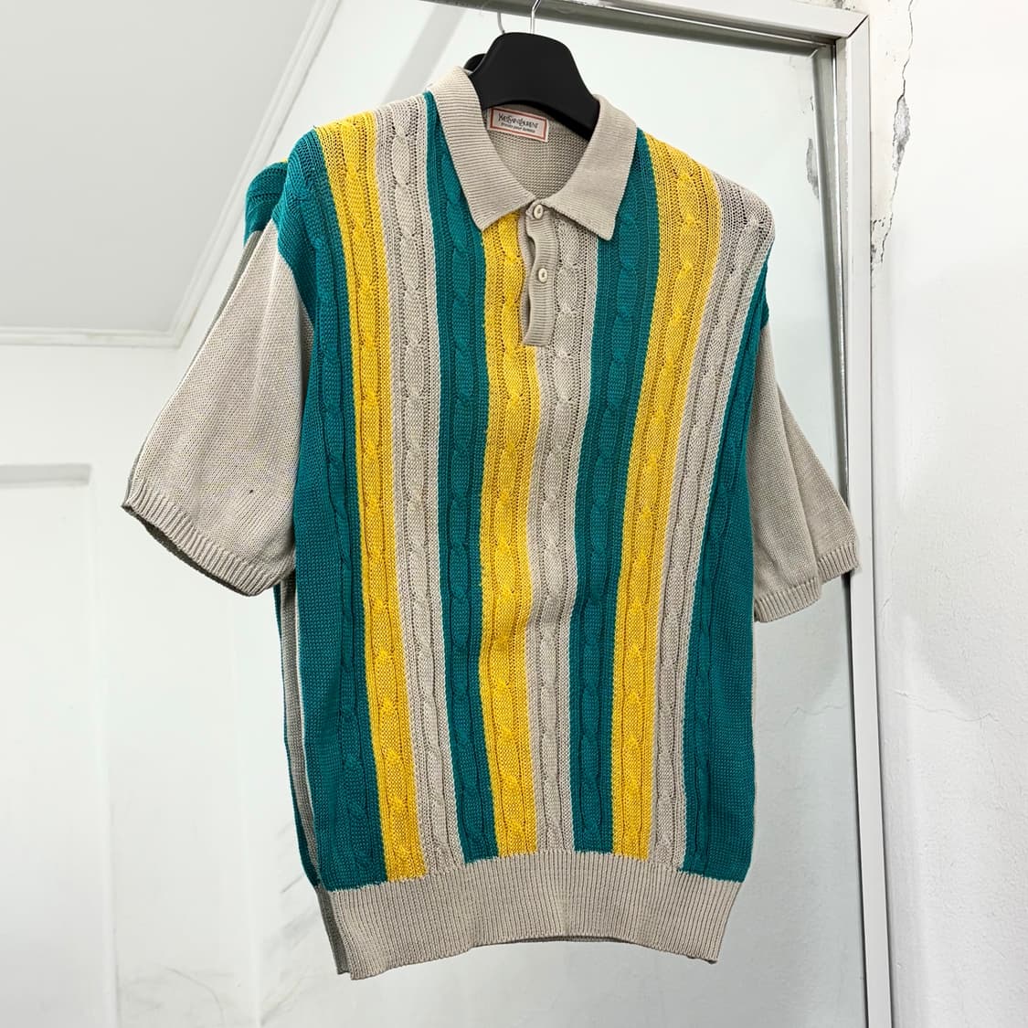 입생로랑 90s 니트 폴로 반팔 상품이미지4
