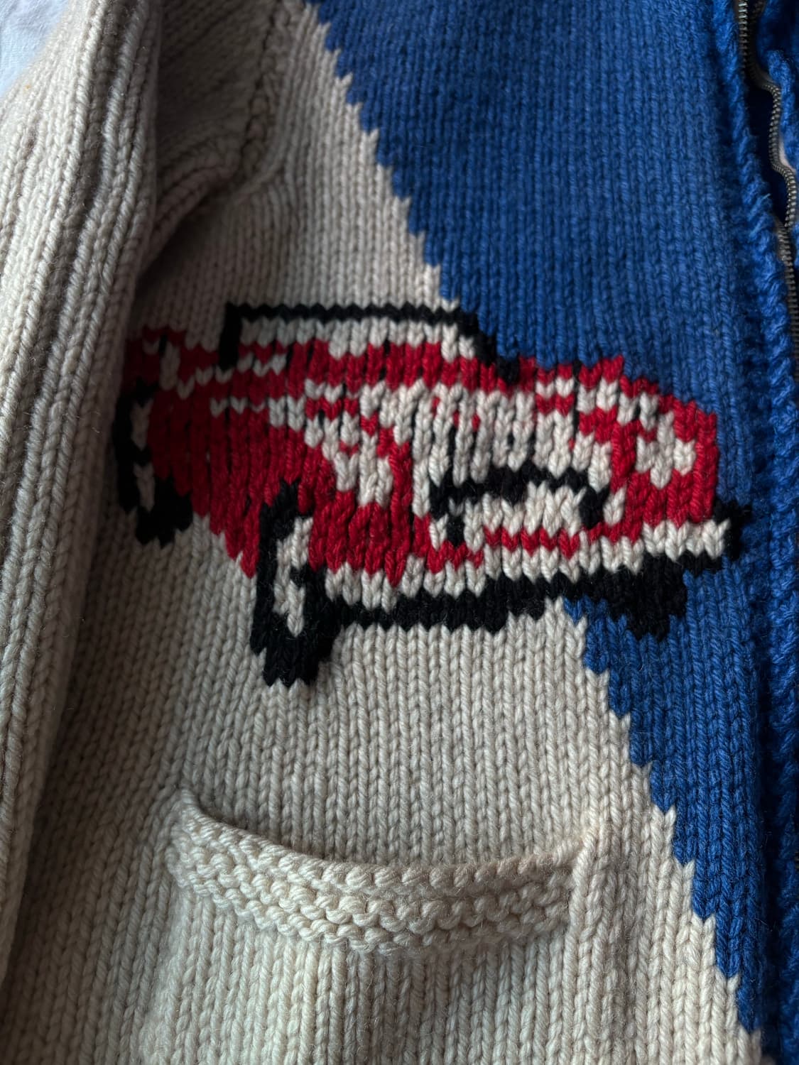 Vintage 60s 70s Racing Wool 코위찬 상품이미지3