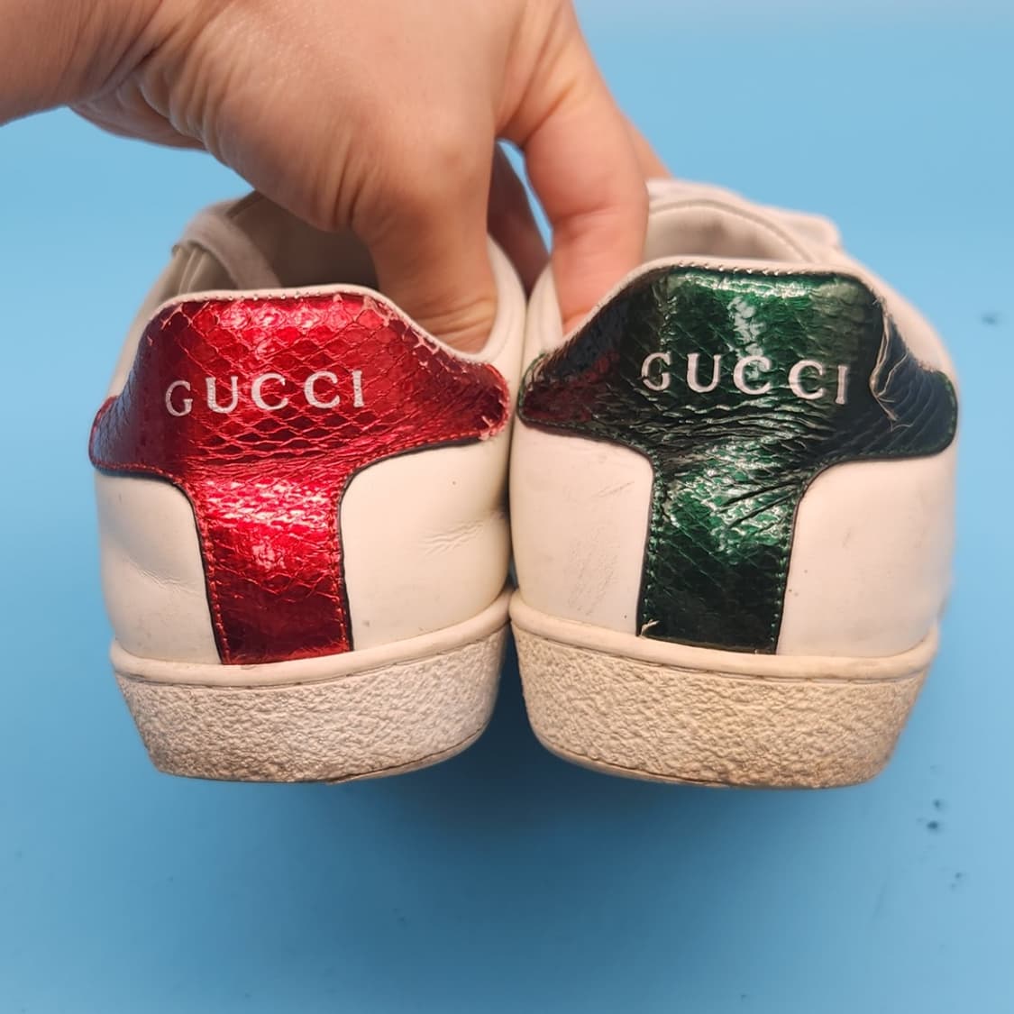 o 구찌 에이스 타이거자수 여성스니커즈36 230 상품이미지4