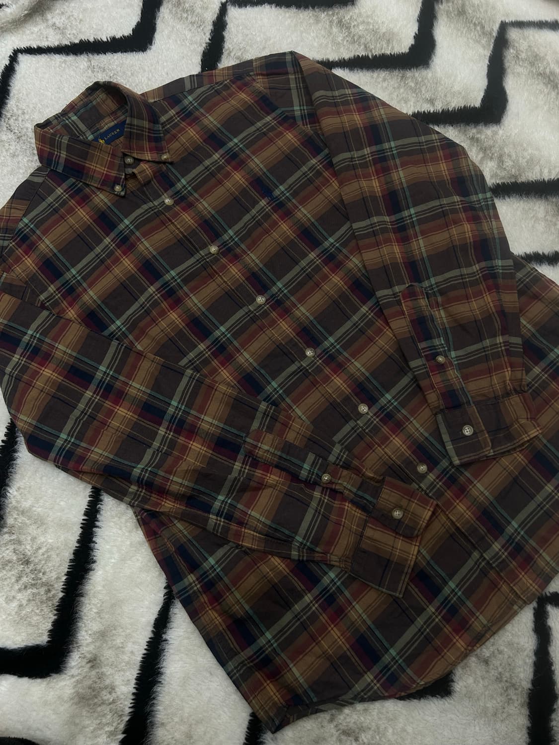 [M]폴로랄프로렌 클래식 체크 셔츠 상품이미지2