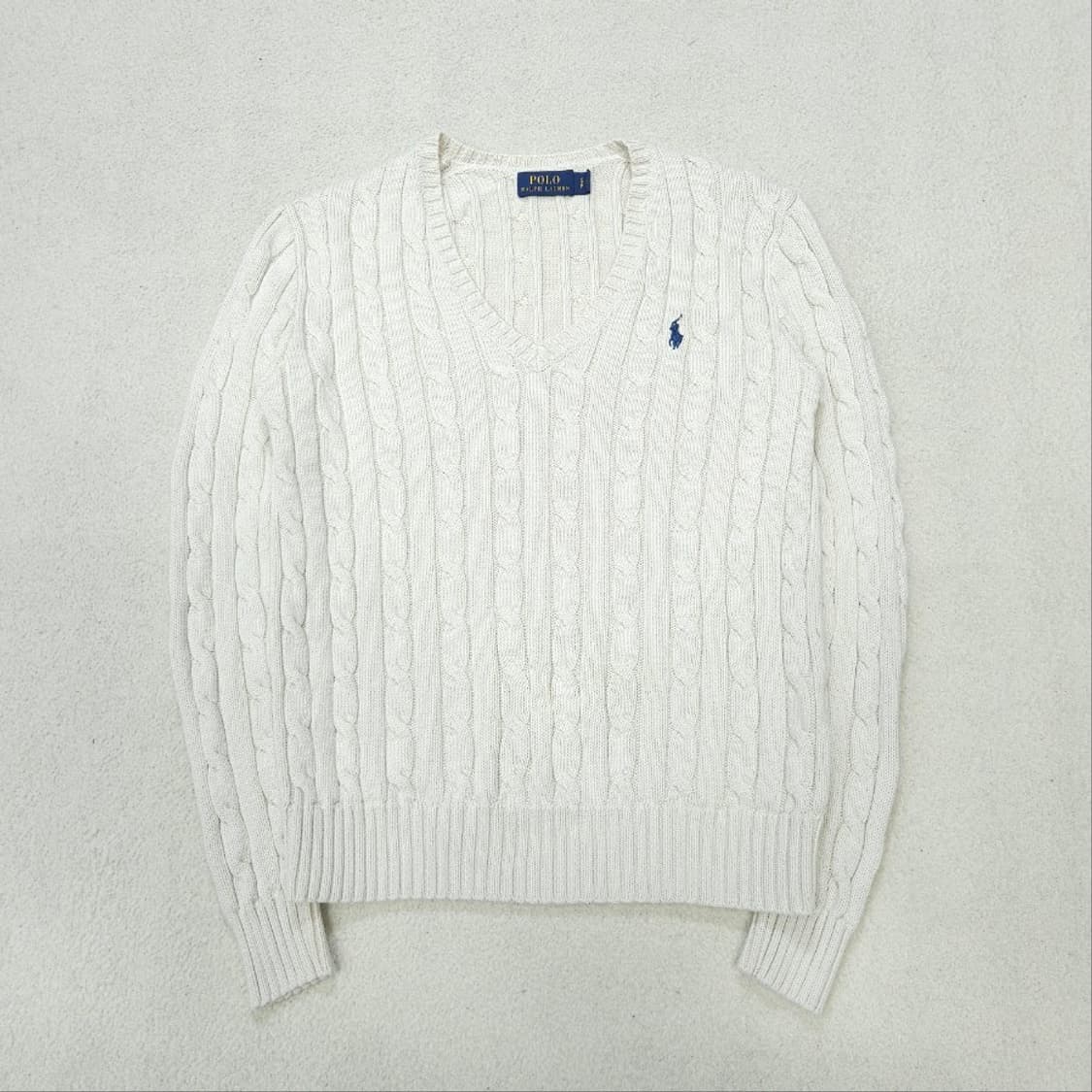 폴로 랄프 로렌 신형 케이블 니트 S 상품이미지1