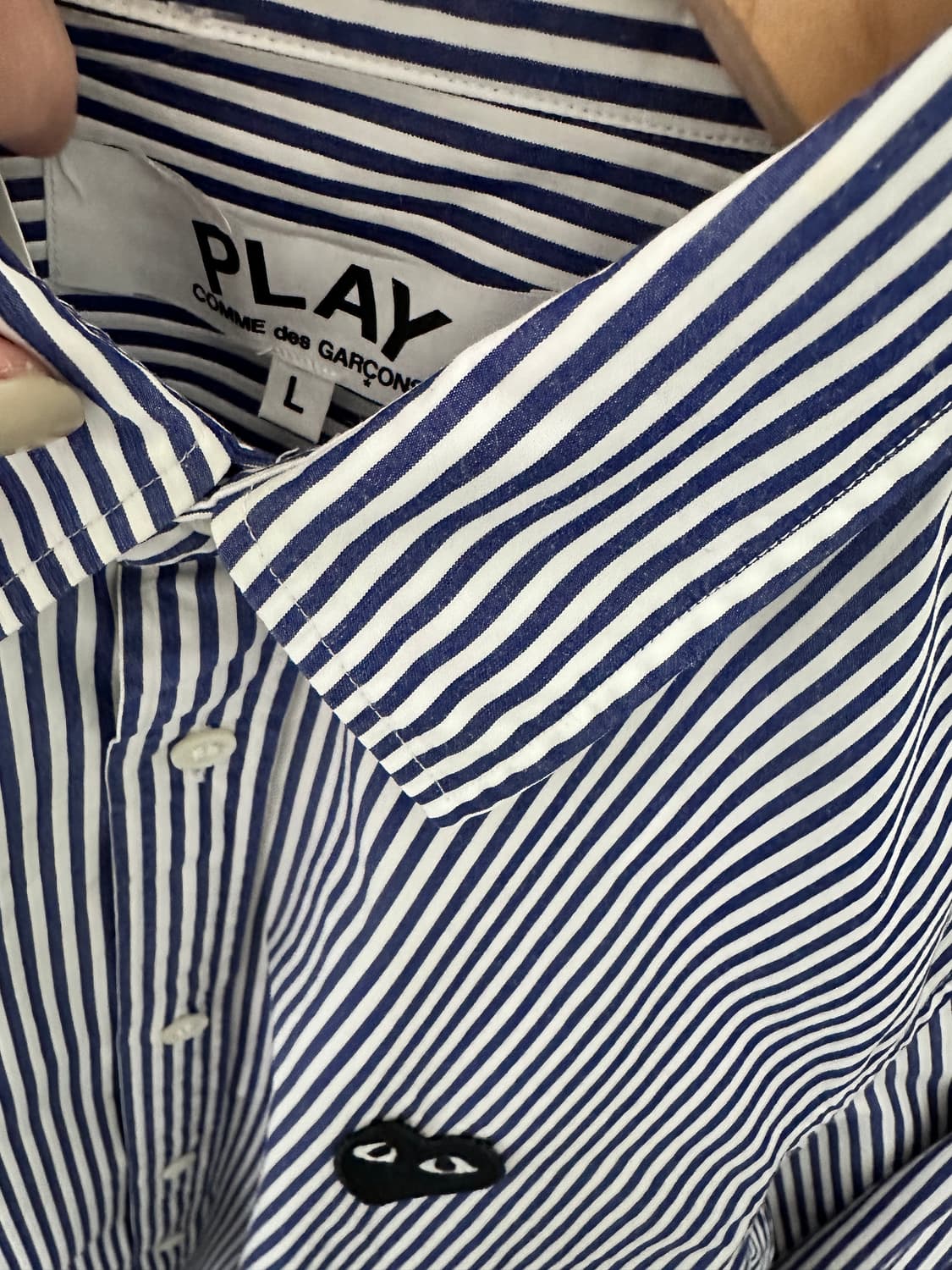 꼼데가르송 스트라이프 셔츠 상품이미지4