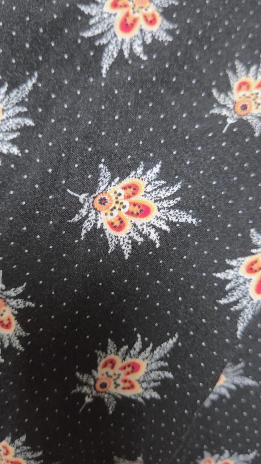 데님앤서플라이 패턴 레이온 미디 원피스[Y36-177] 상품이미지2