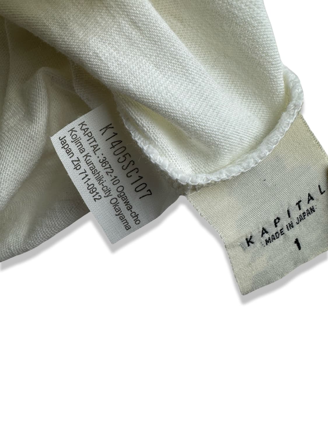 Kapital Henley Neck Layered T-Shirt3373 상품이미지5