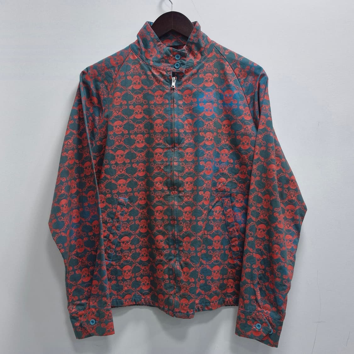 80's - 90's LIFE’S A BEACH 스컬 자켓 M 상품이미지1