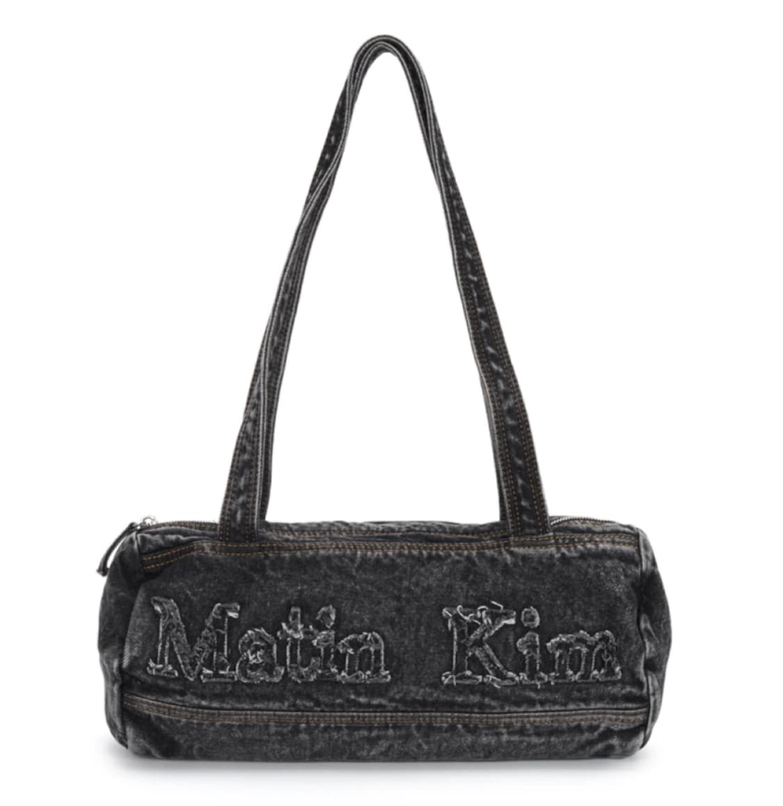 마뗑킴 워시드 데님 더플백 상품이미지1