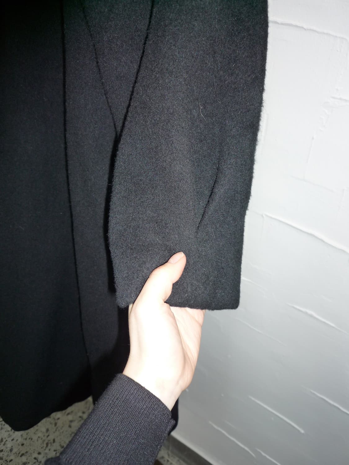 fur neck coat 상품이미지8