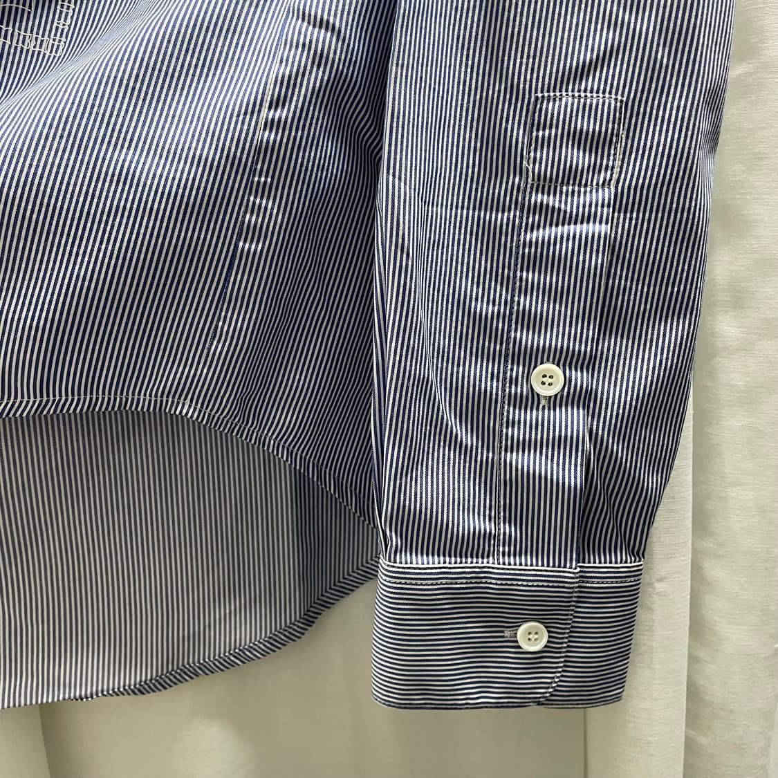 우영미/ 페이즐리 스트라이프 셔츠/ 46 상품이미지6