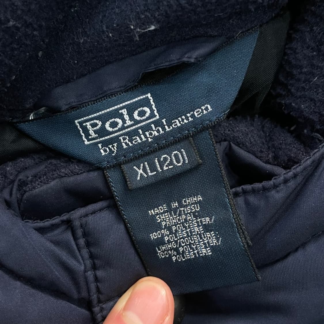 95-100 폴로 패딩조끼 상품이미지4