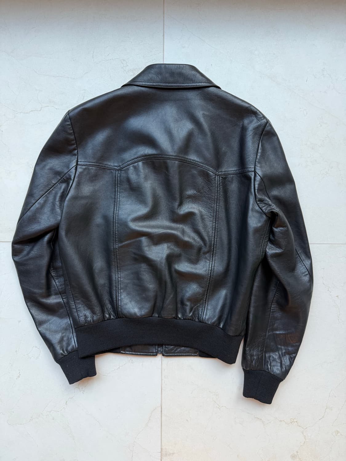 셀린느 레더 블루종 상품이미지6