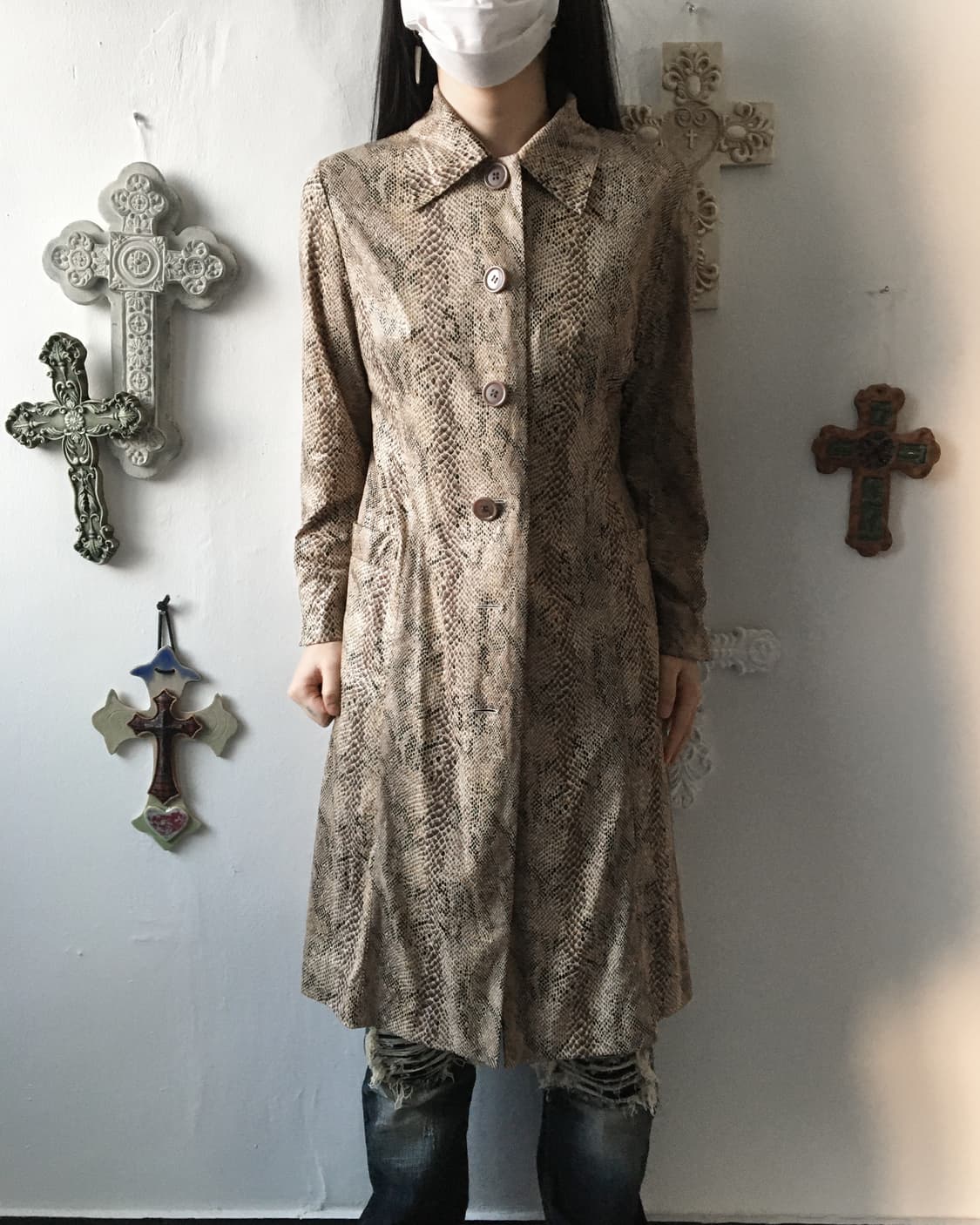 Python pattern jacket 상품이미지6