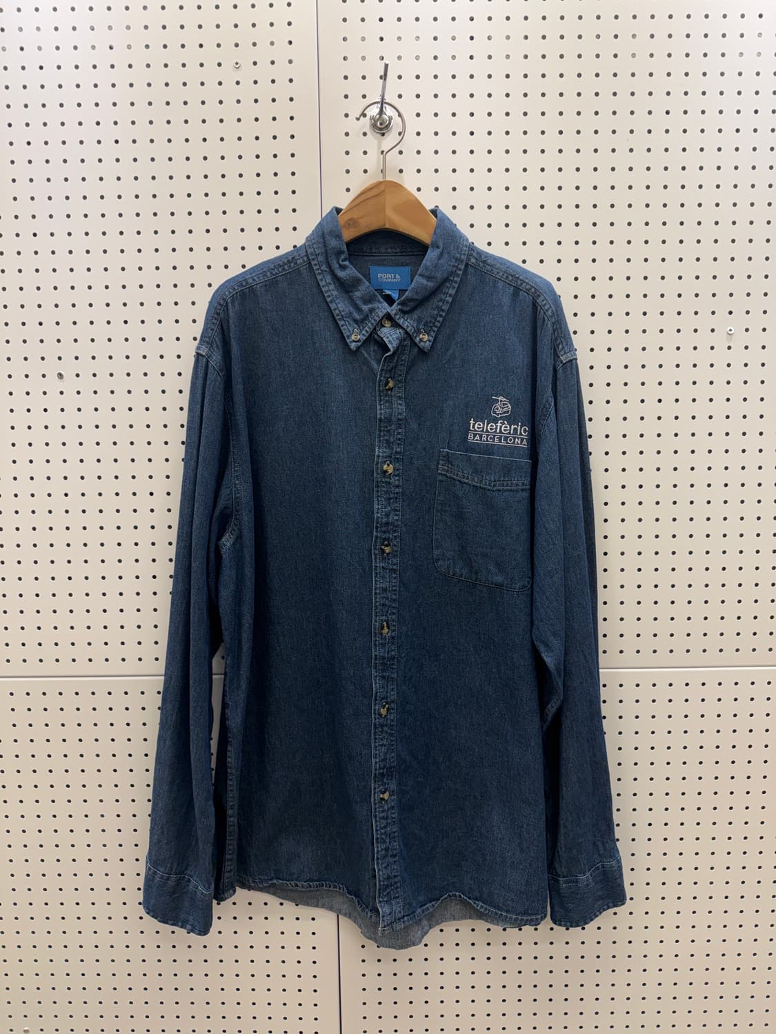 USA 오리지날 빈티지 데님 워크 셔츠 U302 상품이미지2