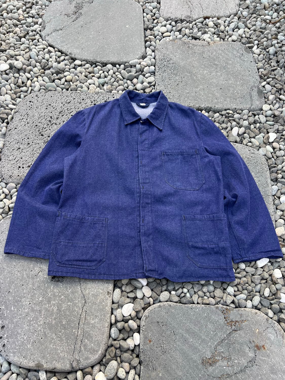 OLD VINTAGE DENIM FRENCH 데님자켓 프렌치워크자켓 상품이미지1