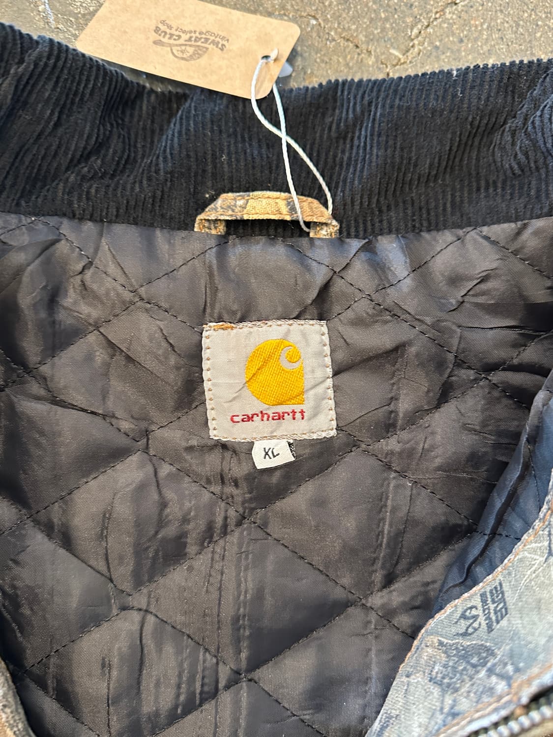 칼하트 리얼트리 카모 워크자켓 XL 상품이미지4