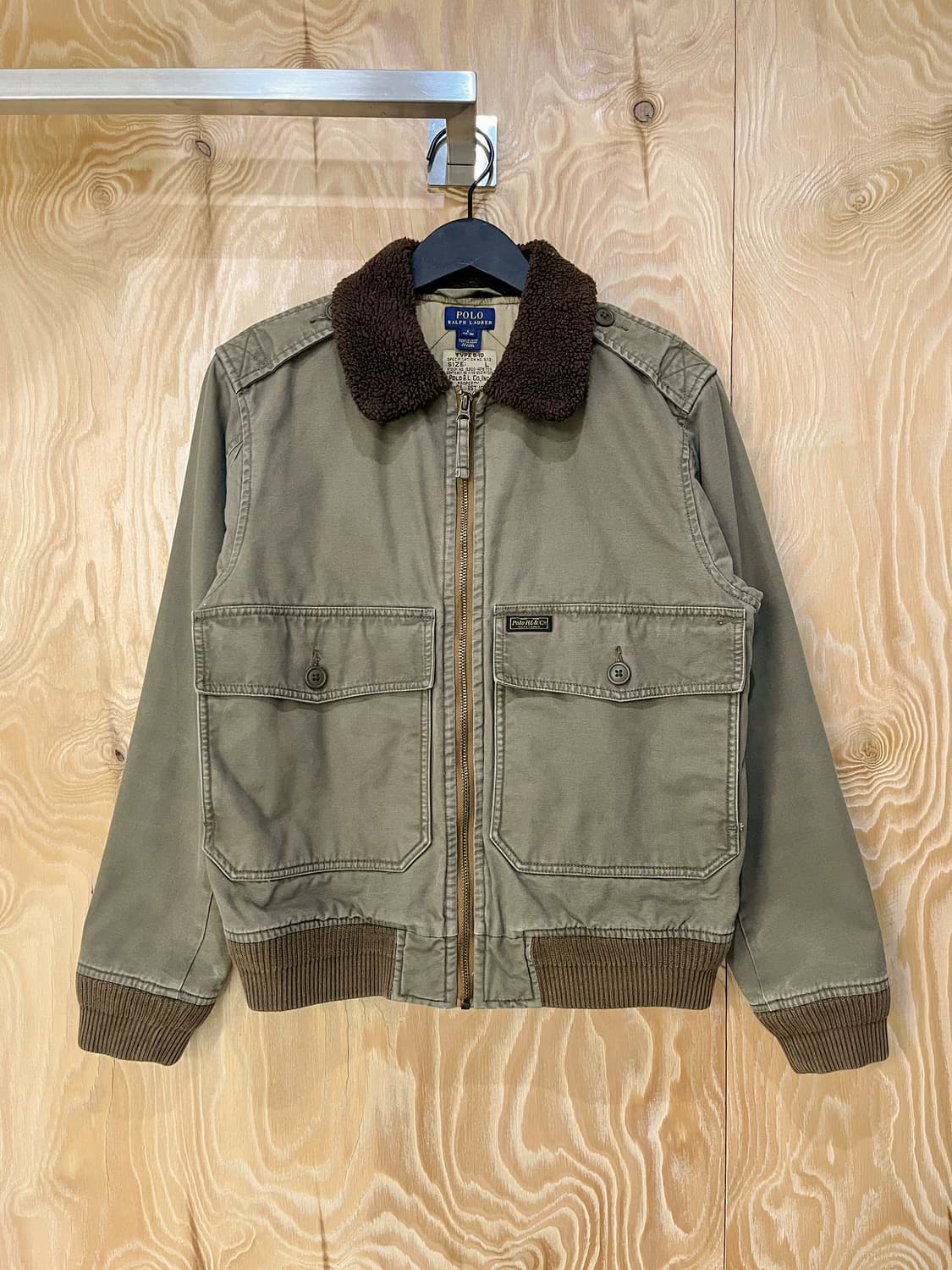 폴로 랄프 로렌 U.S.A.F B-10 봄버 자켓 상품이미지1