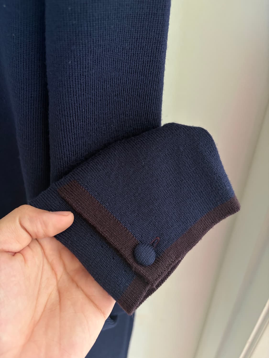 (L) 준야 와타나베 울 가디건 AD2015 상품이미지3