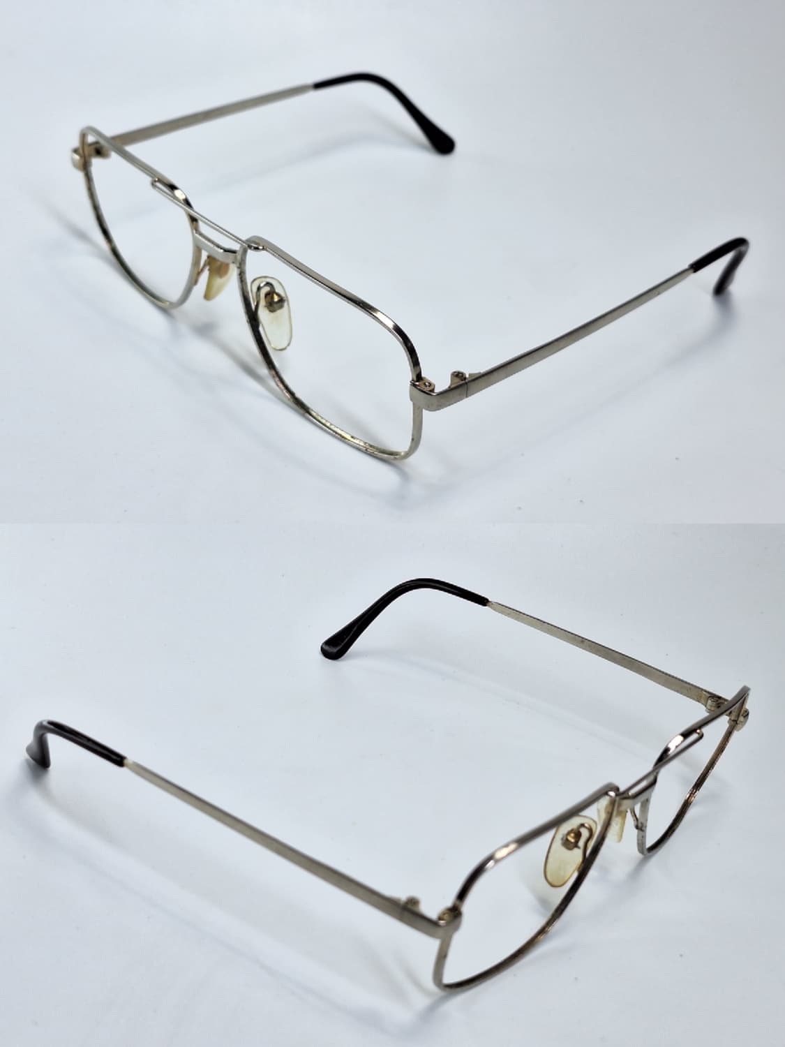 80s 일본 빈티지 투브릿지 더블브릿지 안경테 빈티지 클래식 레트로 y2 상품이미지7