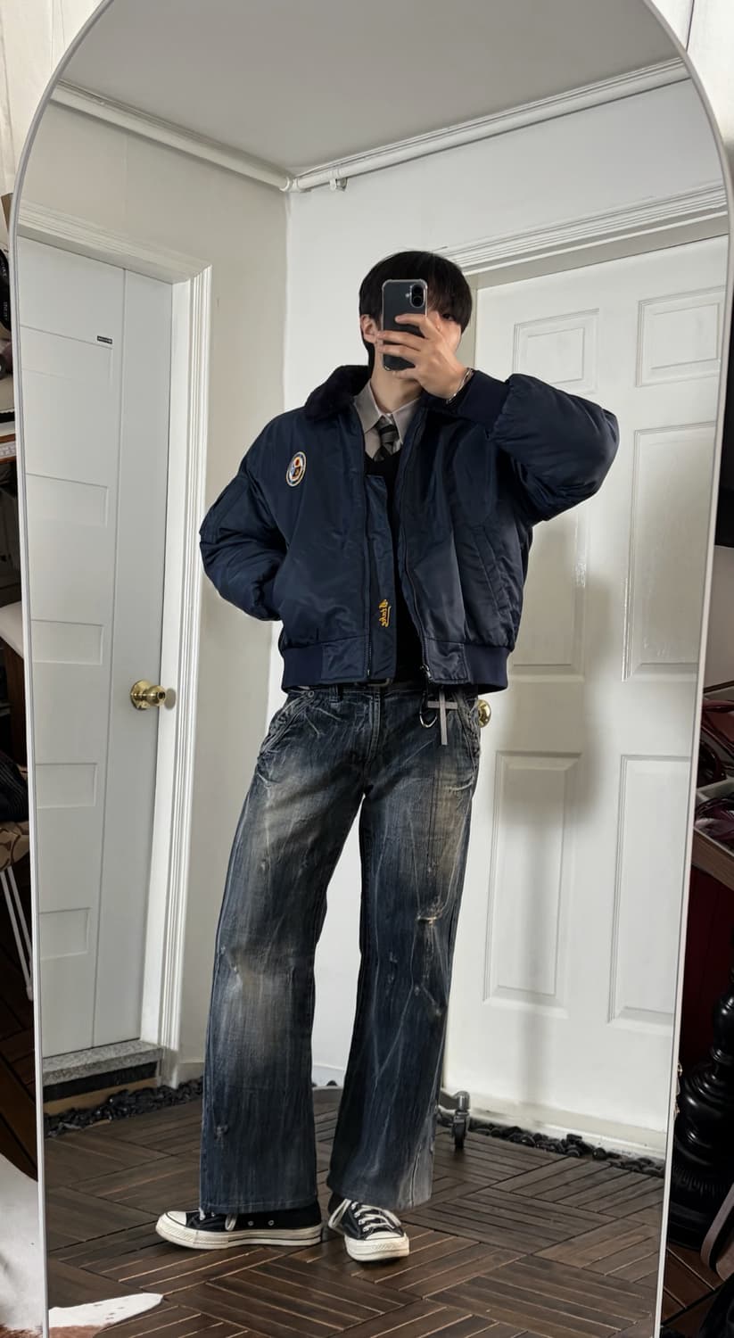 미군 DeCA 봄버자켓 상품이미지8