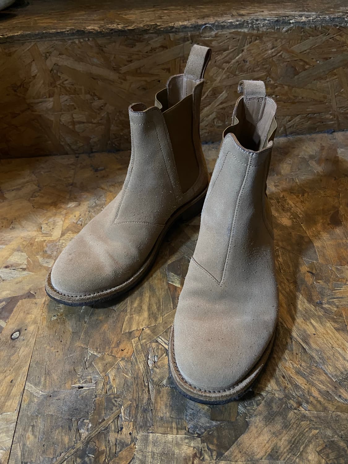 Bottega Veneta 보테가 베네타 칸예 스웨이드 첼시부츠 카멜 상품이미지2