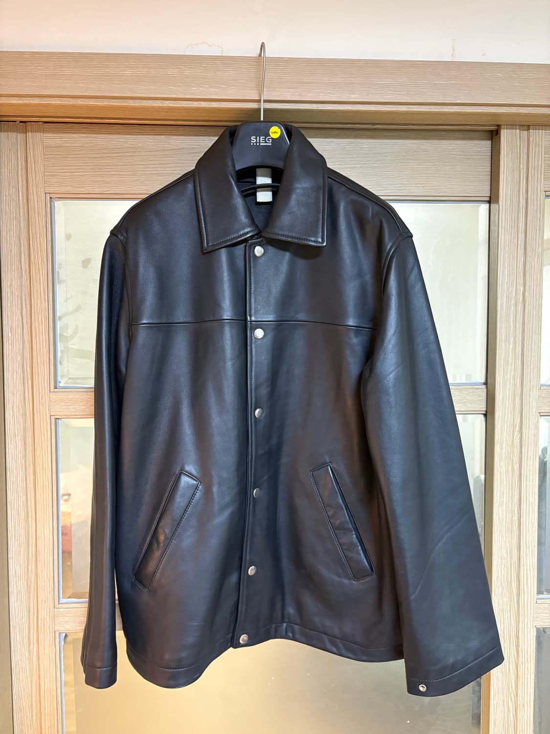 Sunflower coach leather jacket 50 상품이미지2