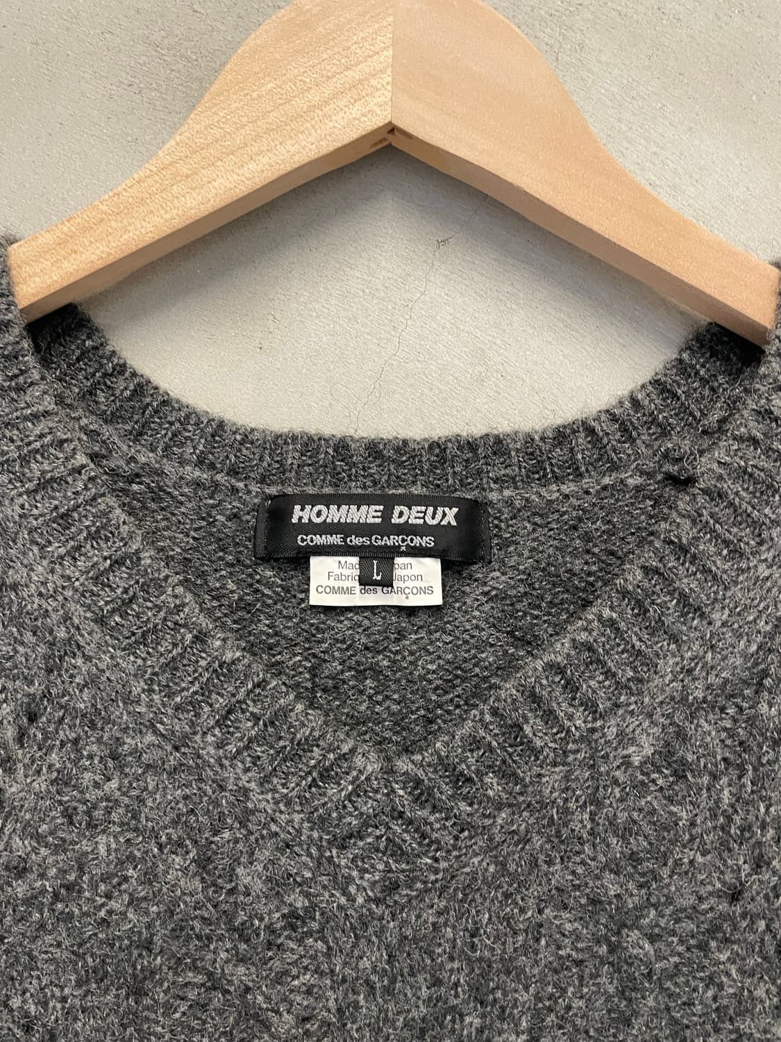 꼼데가르송 옴므 듀스 니트 상품이미지5